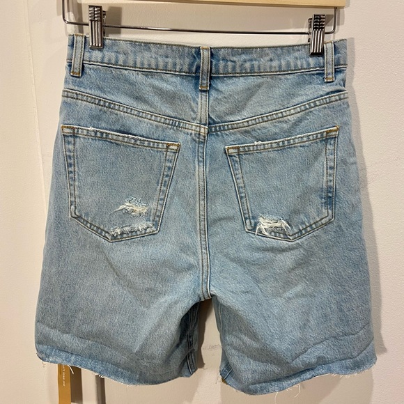 NWT Reformation Max Shorts in Light Denim - Picture 8 of 13